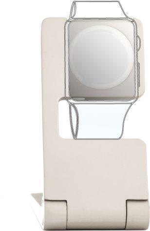 Ultron wStand 2 Supporto per orologio Beige Alluminio (ultron wStand 2 - dockingstation for s)