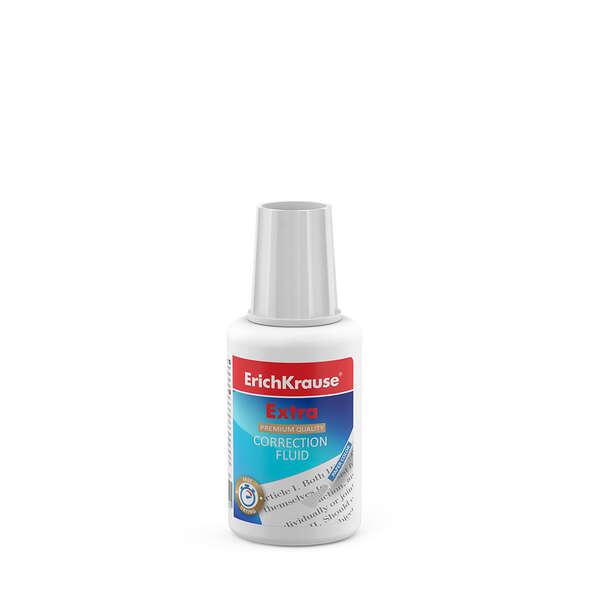 Correttore Liquido Erichkrause Extra con Applicatore a Pennello - Asciugatura Rapida - Risultato Eccellente su Tutti i Tipi di