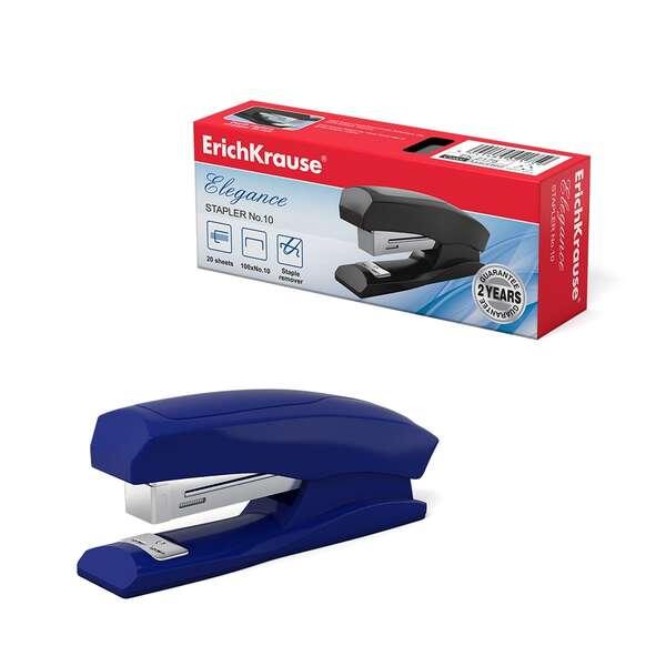 Erichkrause Elegance - Cucitrice 10 fine a 20 fogli - Meccanismo in azione di alta qualit - Colori assortiti