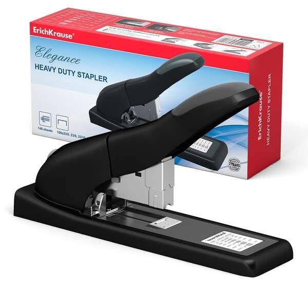 ERICHKRAUSE ELEGANCE - DEGRUSOS STAPLER? 23 - Alta resistenza - Meccanismo in acciaio - colore nero