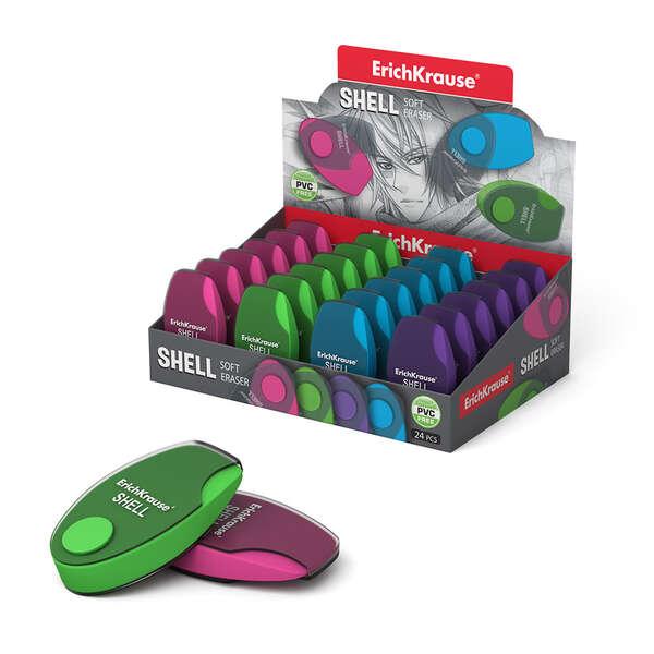 Erichkrause Shell Draft morbido originale - Fatto in gomma termoplastica ipoallergenica - Alloggiamento di protezione in plasti