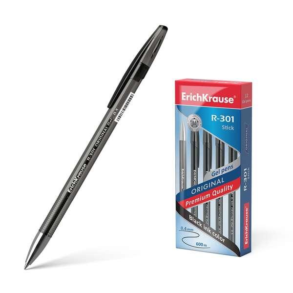Erichkrause R -301 ciotola inchiostro in gel originale - punta 05mm - corpo traslucido - inchiostro gel - asciugatura veloce -
