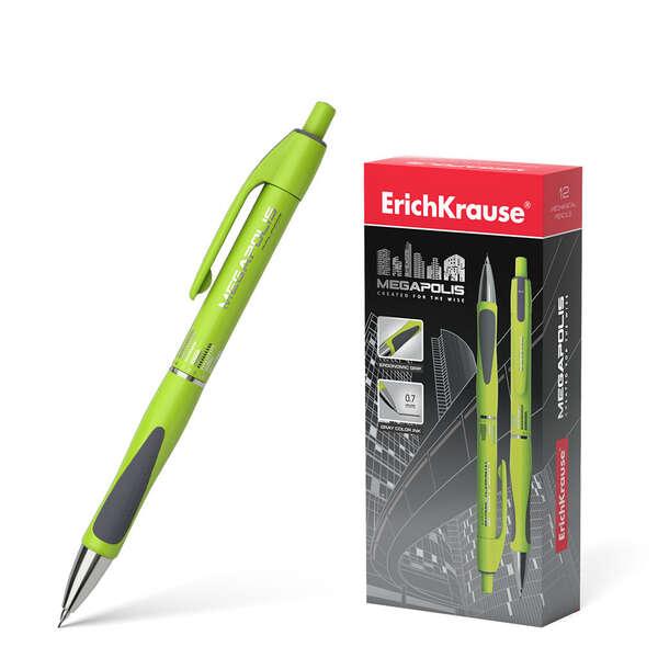 Erichkrause Megapolis Concetto 07 - Copertura rotatoria neon - Area preda ergonomica - Durezza HB - Colore neon