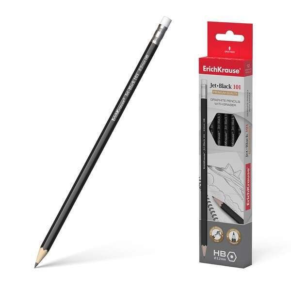 Erichkrause Jet - Tappetino esagonale in grafite con gomma - Resistente allo sporco e alle macchie - Colore nero