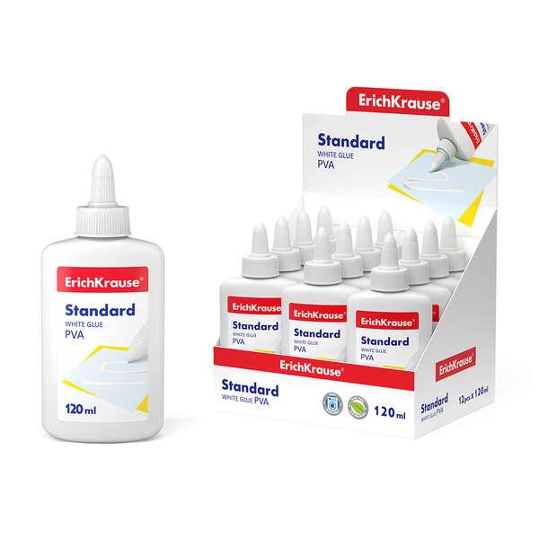 Erichkrause Colla Bianca Pva Standard - Applicatore Autopulente - Regolatore di Intensit - Non Tossico - Resistente al Freddo