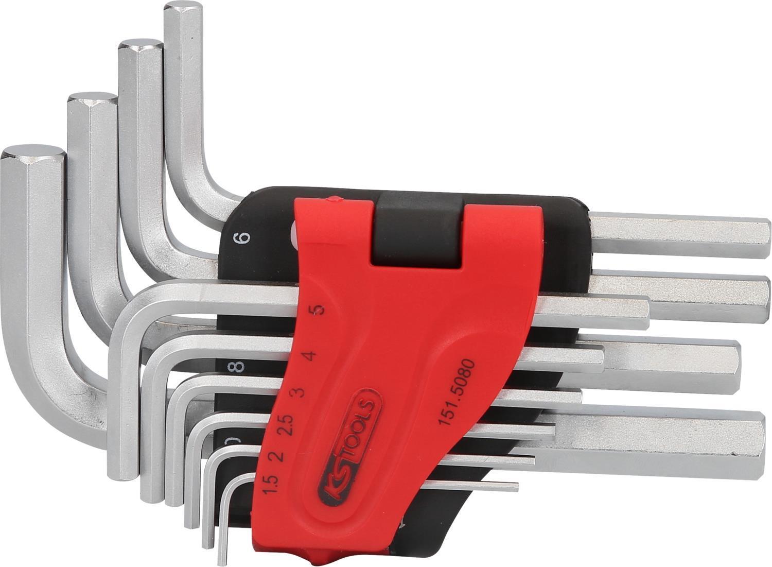 Strumenti KS Strumenti-Maschinen GmbH set chiave set di tasti di tasti di filo-sterlina sesso interno, nel supporto pieghevole,