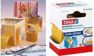 tesa nastro biadesivo 38 mm x 275 m marrone