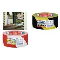 Nastro di avvertenza tesa 50 mm x 66 m rosso/bianco