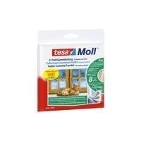 Tesa nastri sigillanti tesamoll guarnizione in gomma profilo E 9 mm x 10 m bianco
