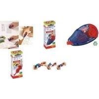Colle roller tesa ricaricabile permanente 84mm x 14m trasparente 59100-00005-06