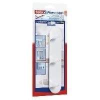 TESA 58094 - Interni - Gancio universale - Bianco - Strisce adesive - Vetro - Piastrelle e metallo - 1 pezzo(i) (58094-00000-03)