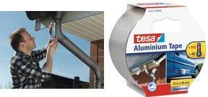 tesa nastro sigillante nastro in alluminio 48 mm x 10 m argento