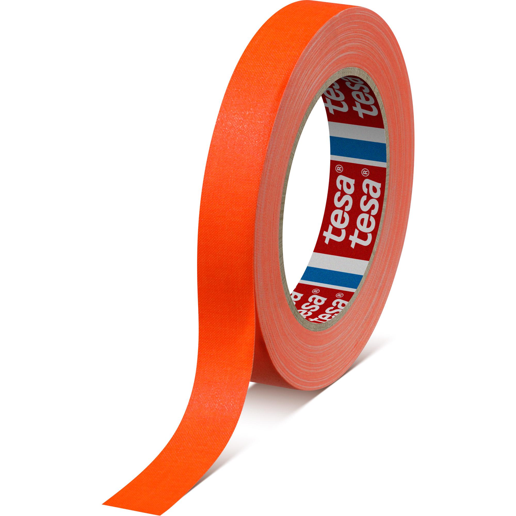 nastri in tessuto tesa 19 mm x 25 m arancione neon