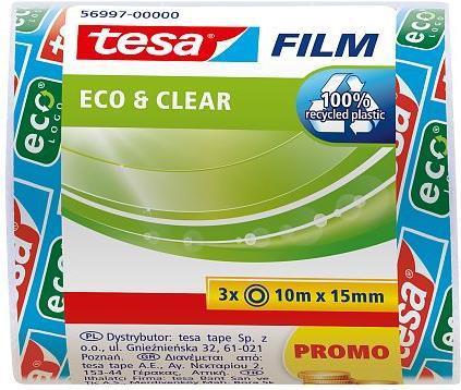 Tesa Eco & Clear Adesive Film 15 mm x 10 m trasparente