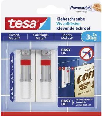 tesa vite adesiva 24 cm x 64 cm bianca