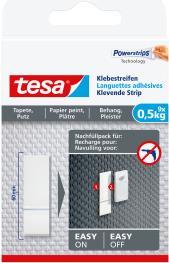 strisce adesive tesa 2 cm x 65 cm bianche