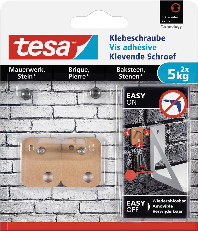 tesa vite adesiva 24 cm x 3 cm rame
