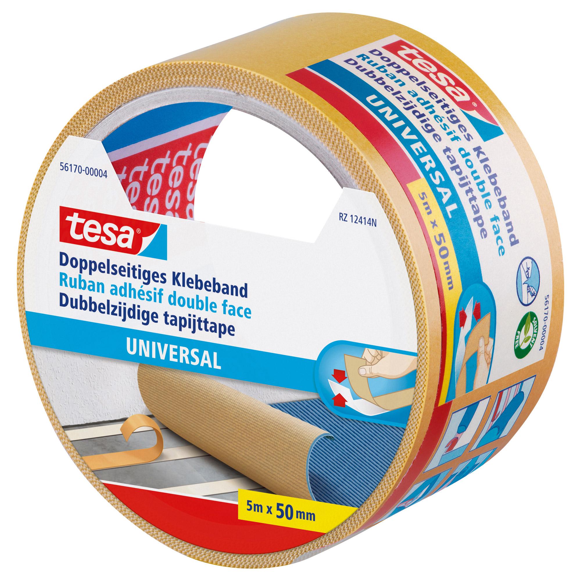 56170 dotto di nastro adesivo a doppia faccia 5 m x 50 mm (56170-00004-01)