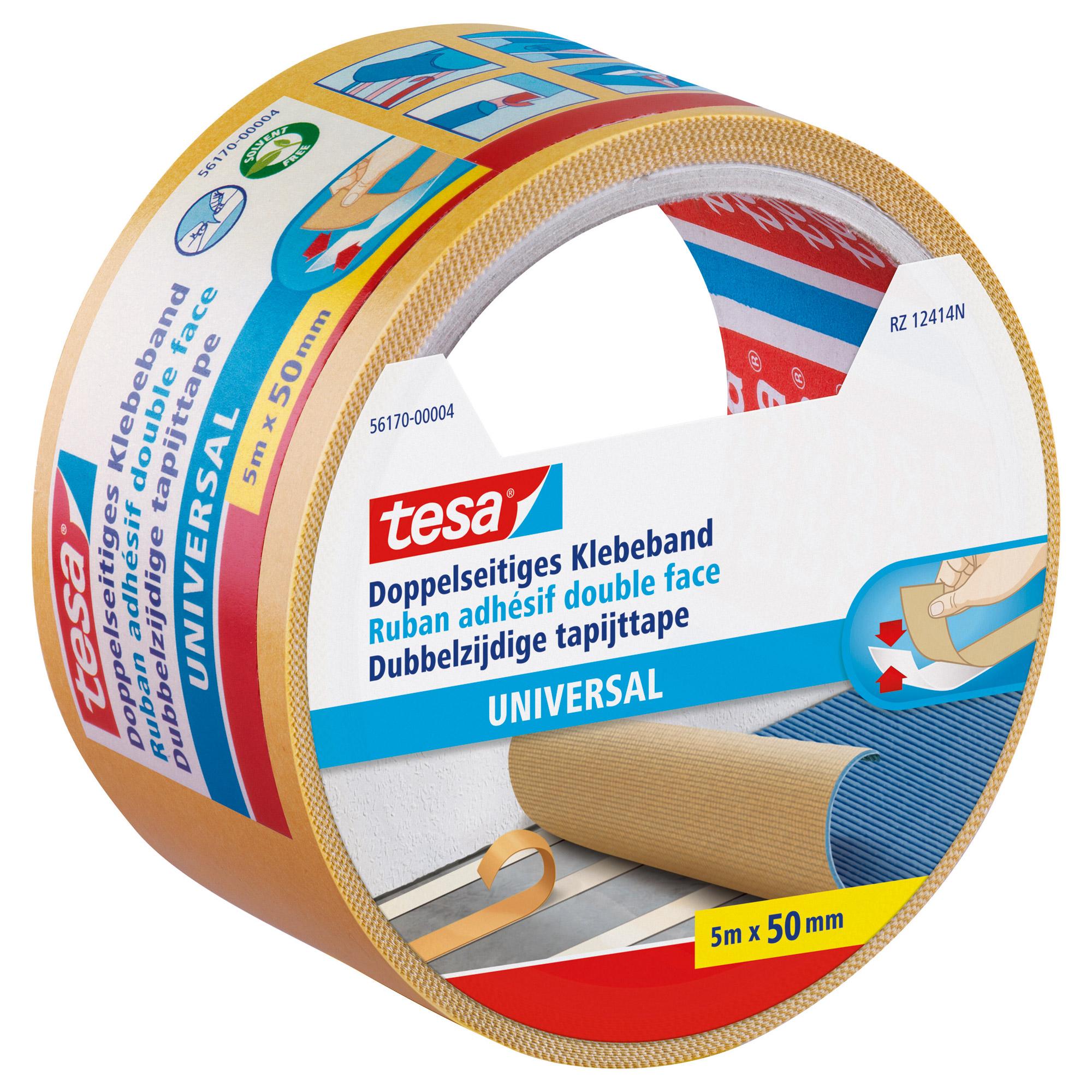 56170 dotto di nastro adesivo a doppia faccia 5 m x 50 mm (56170-00004-01)