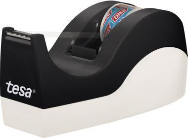 tesa dispenser da tavolo dispenser da tavolo Orca 1 rotolo nero/bianco