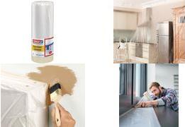 Tesa Cover Film Easy Cover Universal, 1.800 mm x 33 m Combinazione di creep e pellicola di copertina Tesa Abilita abilita-1 (04