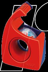 tesa Easy Cut Dispenser manuale per pellicola adesiva 19 mm x 10 m Dispenser manuale ricaricabile, design ergonomico (57443-000
