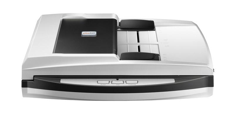 Plustek SmartOffice PL4080 ADF Scanner piano e ADF 600 x 600 DPI A4 Nero, Grigio (SMARTOFFICE PL4080 - DOCUMENT SCANNER DUPLEX