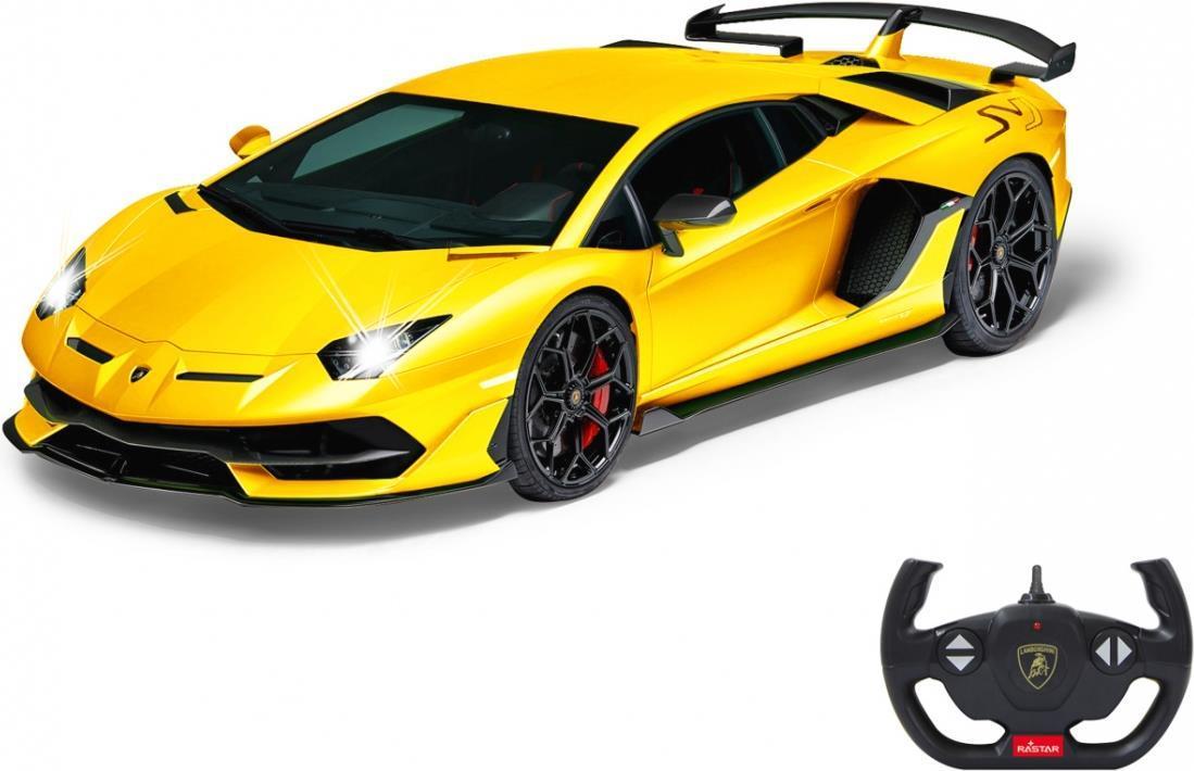 Jamara Lamborghini Aventador SVJ 1:14 2.4 GHz - Auto sportiva - Motore elettrico - 1:14 - Pronto per il funzionamento (RTR) - Y