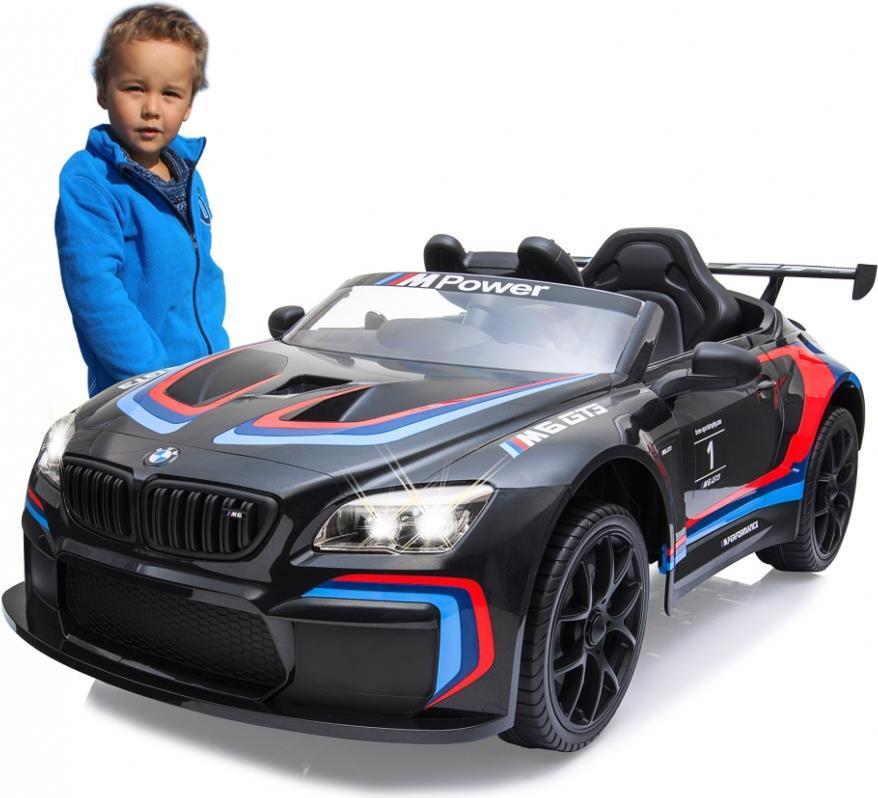 Jamara BMW M6 GT3 - A batteria - Auto - Ragazzo - 3 anno/i - 4 ruota(e) - Nero - Blu - Rosso (460474)