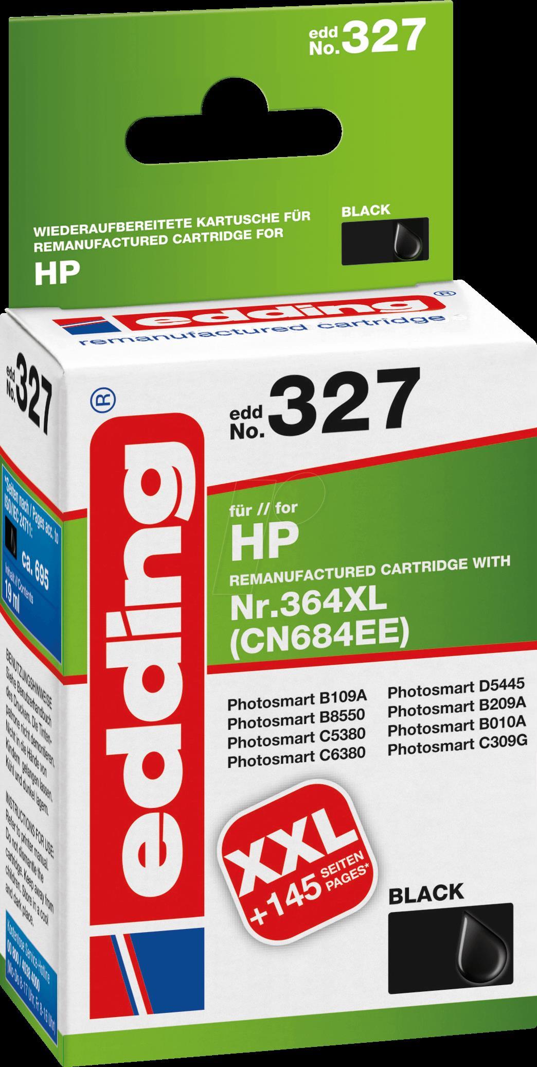 EDDING EDD -327 - compatibile - nero - hp - hp deskjet 3070 a hp deskjet 3070 serie hp deskjet 3520 e -all -in -one hp deskjet