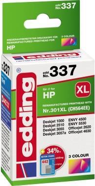 cartuccia per stampante edding EDD-337 colore compatibile con HP 301XL (CH564EE)