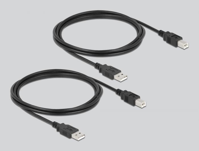 Delock Interruttore USB 2.0 per 4 PC su 1 dispositivo