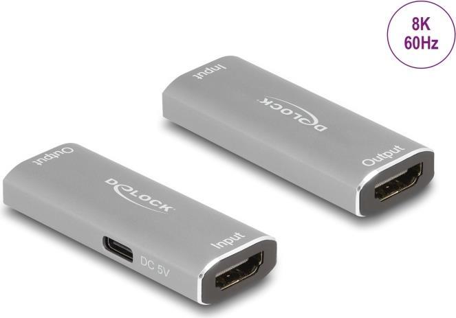 Delock Ripetitore HDMI 8K 60 Hz 20 m