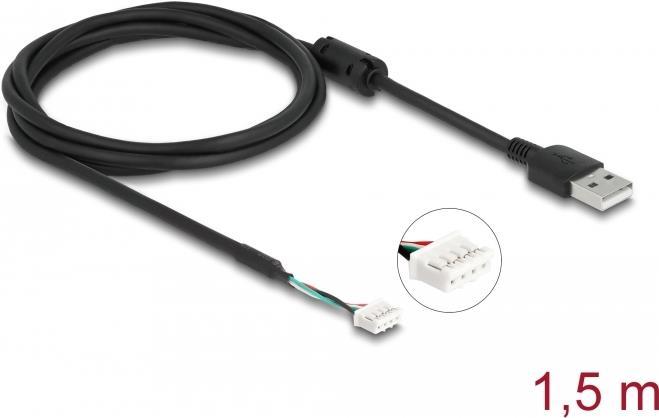 Delock Cavo di collegamento USB 2.0 per moduli fotocamera a 4 pin V7 da 1,5 m