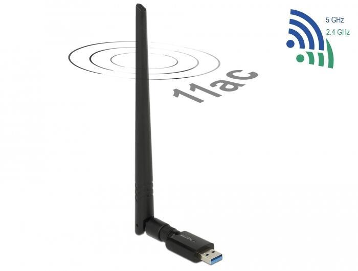 Stick WLAN DELOCK USB 3.0...