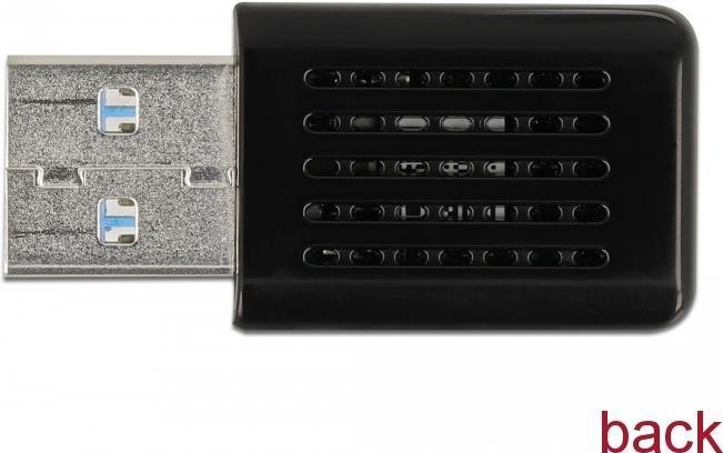 Delock USB 3.0 Dual Band WLAN ac/a/b/g/n Micro Stick 867 300 Mbps nero