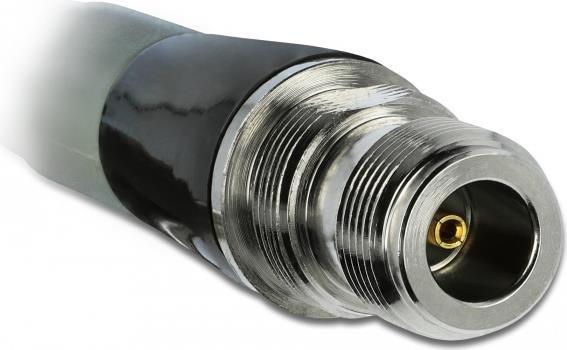 Delock Antenna LPWAN 890 - 960 MHz N jack 3,5 dBi omnidirezionale fissa per montaggio a parete per esterni grigio