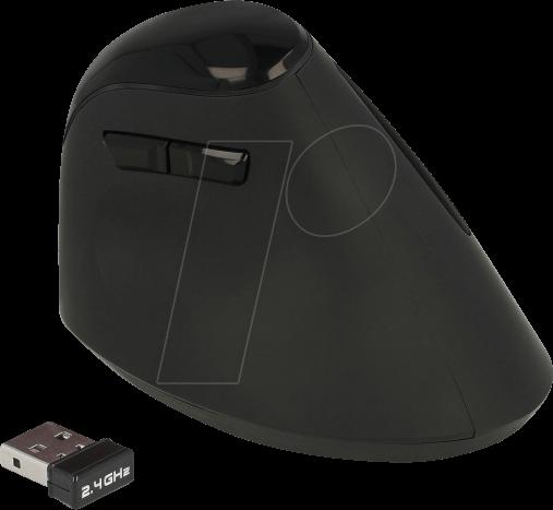 Delock Mouse USB ergonomico verticale - wireless