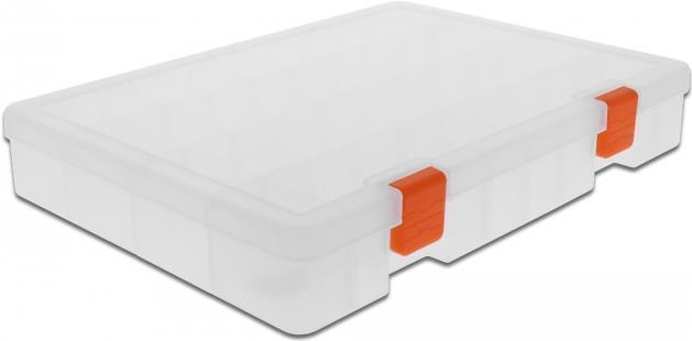 Delock Scatola vuota trasparente in plastica con 36 scomparti