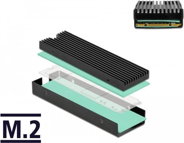 Ã¢â‚¬Â¢ KÃƒÂ¼hlkÃƒÂ¶rper fÃƒÂ¼r M.2 SSD 2280 Ã¢â‚¬Â¢ Material: Aluminium Ã¢â‚¬Â¢ Farbe: sch