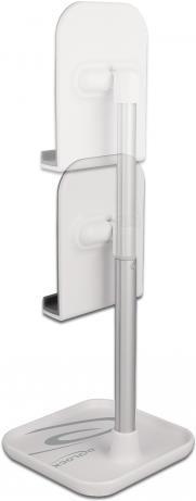 Delock supporto telescopico per smartphone e tablet con ripiano
