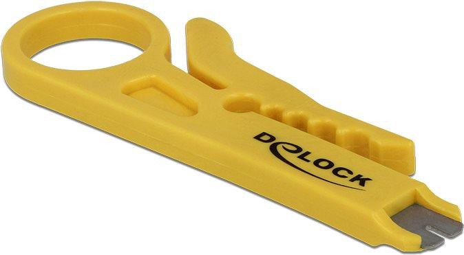 DeLOCK Nicht kategorisiert pinza spellacavi Giallo (Delock v?rkt?j til inds?tning af kabel)