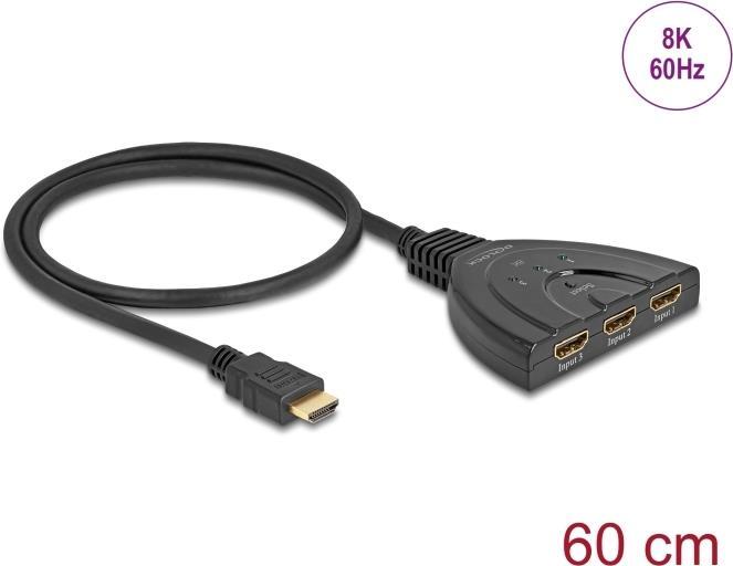 Delock Switch HDMI da 3...