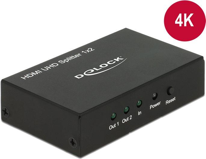 Ã¢â‚¬Â¢ Eingang: 1 x HDMI-A 19 Pin Buchse Ã¢â‚¬Â¢ 1 x DC 5 V Stromanschluss Ã¢â‚¬Â¢ Ausgang: 2 x HDMI-A
