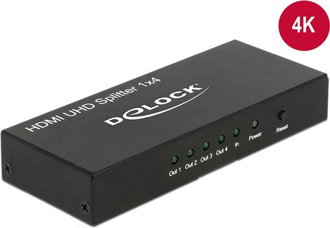 Eingang 1 x HDMI-A 19 Pin Buchse / 1 x DC 5 V Stromanschluss Ausgang 4 x HDMI-A 19 Pin Buchse High Speed HDMI Spezifikation