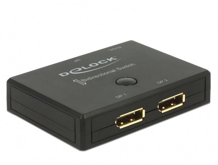 Anschlsse Funktion 1 Eingang 2 x DisplayPort 20 Pin Buchse / 1 x 5 V DC Strombuchse 135 x 35 mm / Ausgang 1 x DisplayPort 20 Pi