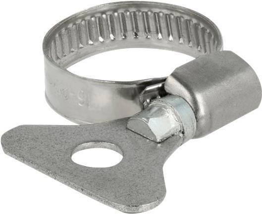 Delock fascetta stringitubo con dado ad alette 16 - 25 mm 10 pezzi in metallo