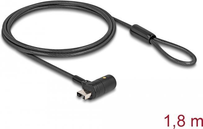 Cavo di sicurezza per notebook Navilock per presa USB Type-A con chiave