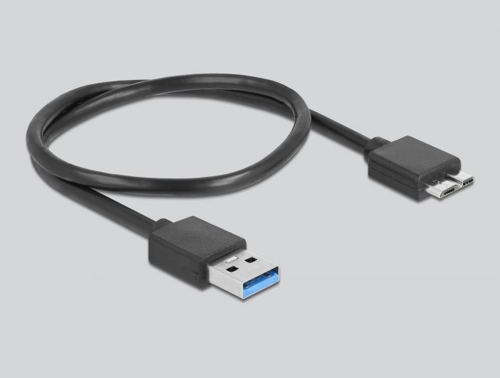 Delock Alloggiamento esterno per HDD/SSD SATA da 25" con presa Micro-B USB SuperSpeed tipo B - senza attrezzi