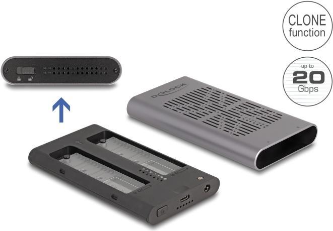 Delock Custodia esterna USB...